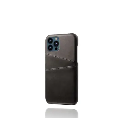 Trolsk Leather Card Case (iPhone 14 Plus) - Brun