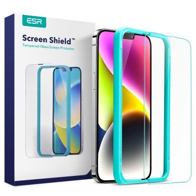 Tech-Protect [2-Pack] iPhone 14 Pro Skärmskydd + [1-Pack] Kameralinsskydd