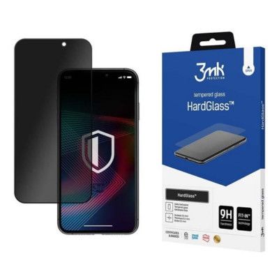 3MK iPhone 14 Pro Härdat Glas Skärmskydd Max Privacy