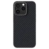 ABEEL iPhone 14 Pro Max Skal MagSafe Kolfiber Svart