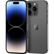 Apple iPhone 14 Pro Max - Bra - 256GB - Svart - Nytt batteri