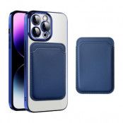 BOOM iPhone 14 Mobilskal Magsafe Korthållare - Sapphire