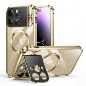 BOOM iPhone 14 Pro Max Mobilskal Magsafe Metall Frame - Guld