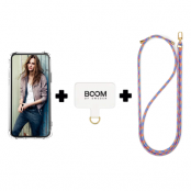 Boom iPhone 14 Pro Max Skal med Halsband - BlueMix