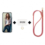 Boom iPhone 14 Pro Max Skal med Halsband - RedMix