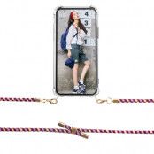 BOOM iPhone 14 Pro Max skal med mobilhalsband - Rope CamoRed