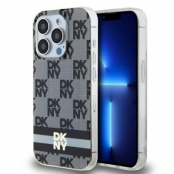 DKNY iPhone 14 Pro Max Mobilskal Magsafe IML Checkered Mono