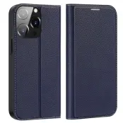Dux Ducis iPhone 14 Pro Max Plånboksfodral Skin X2 - Blå
