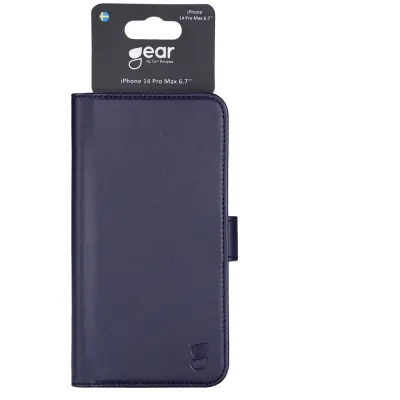 Gear Smal Plånboksväska (iPhone 14 Pro Max) - Blå