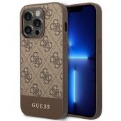 GUESS iPhone 14 Pro Max Skal Stripe - Brun