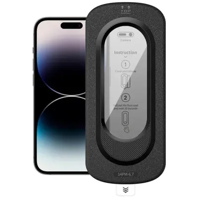Härdat glas Skärmskydd För iPhone 14 Pro Max Anti-Spy med Installationsverktyg
