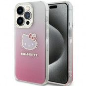 Hello Kitty iPhone 14 Pro Max Mobilskal IML Gradient Electrop Kitty Head