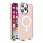 iPhone 13 Mobilskal MagSafe Armored Magnetic Matte - Rosa