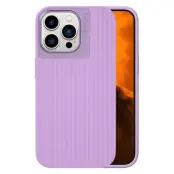 Mobilskal till iPhone 14 Aurora Stripes - Lila