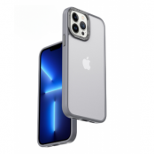 iPhone 14 Plus Skal Kameraram i Aluminiumlegering - Vit Silver