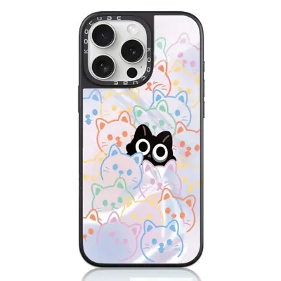 iPhone 14 Pro Max Mobilskal MagSafe Aluminium Silikon (Style E)