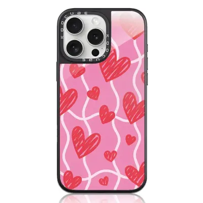 iPhone 14 Pro Max Mobilskal MagSafe Aluminium Silikon (Style Q)