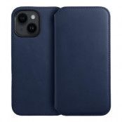 iPhone 14 Pro Max Plånboksfodral Dual Pocket - Blå