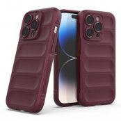 iPhone 14 Pro Max Skal Magic Shield Flexible Armored - Burgundy