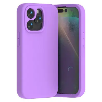 iPhone 14 Pro Max Mobilskal Shockproof EVA - Lila (Lila)