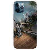 iPhone 14 Pro Max Skal TPU - Mirror katt