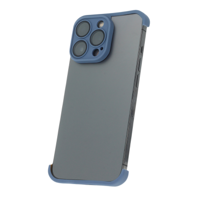 iPhone 14 Pro Max TPU Miniskydd med Kameraskydd - Blå