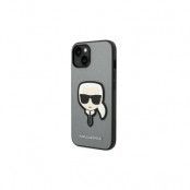 Karl Lagerfeld Fodral Saffiano Silver iPhone 14 Pro Max