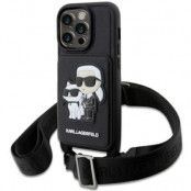 Karl Lagerfeld iPhone 14 Pro Max Halsbandsskal Crossbody Karl