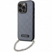 KARL LAGERFELD iPhone 14 Pro Max Mobilskal Monogram Chain