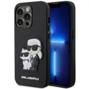 Karl Lagerfeld iPhone 14 Pro Max Mobilskal Saffiano Karl&Choupette