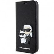 Karl Lagerfeld iPhone 14 Pro Max Plånboksfodral Saffiano Karl