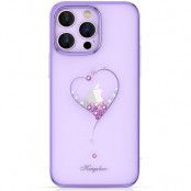 Kingxbar iPhone 14 Skal Wish - Lila Crystals