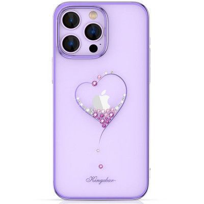 Kingxbar iPhone 14 Skal Wish - Lila Crystals