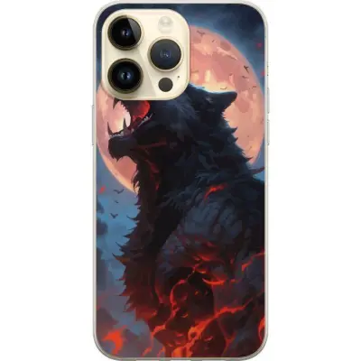 Mobilskal till Apple iPhone 14 Pro Max med Ylande varg