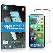 MOCOLO iPhone 14 Pro Max Härdat Glas Skärmskydd Full Glue HD - Svart