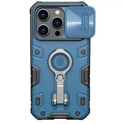 Nillkin CamShield Armor Pro (iPhone 14 Pro Max) - Grön