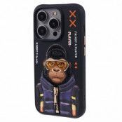 NIMMY iPhone 14 Pro Max Mobilskal Glasses Pet Gen 2 - Gorilla