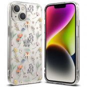 Ringke iPhone 14 Pro Max Skal Fusion Armored med Gel Ram - Dry Flowers