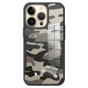 Rzants iPhone 14 Pro Max Skal Camouflage - Svart