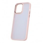 Satin Matt fodral iPhone 14 Pro Max rosa