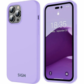 SiGN iPhone 14 Pro Max Skal Liquid Silicone - Lavender