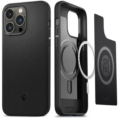 Spigen Armor MagFit (iPhone 14 Pro Max) - Blå
