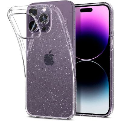 Spigen iPhone 14 Pro Max Skal Liquid Crystal - Glitter Crystal