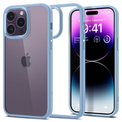 Spigen iPhone 14 Pro Max Skal Ultra Hybrid - Sierra Blå