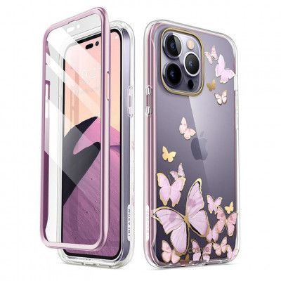 SupCase iPhone 14 Pro Max Skal Cosmo - Lila fluga