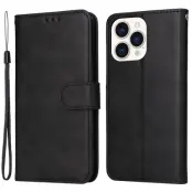 Trolsk Plånboksfodral Läderimitation (iPhone 14 Pro Max) - Brun