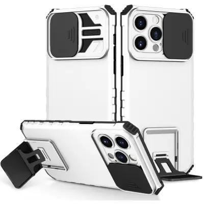 Trolsk Skyddsskal med Stativfunktion (iPhone 14 Pro Max)