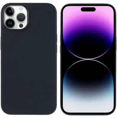 Trolsk Svart Silikonskal (iPhone 14 Pro Max)