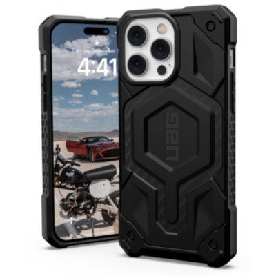 UAG iPhone 14 Pro Max Mobilskal Magsafe Monarch Pro Carbon Fiber - Svart