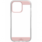 White Diamonds iPhone 14 Pro Max Skal Innocence Transparent/Rosa Guld